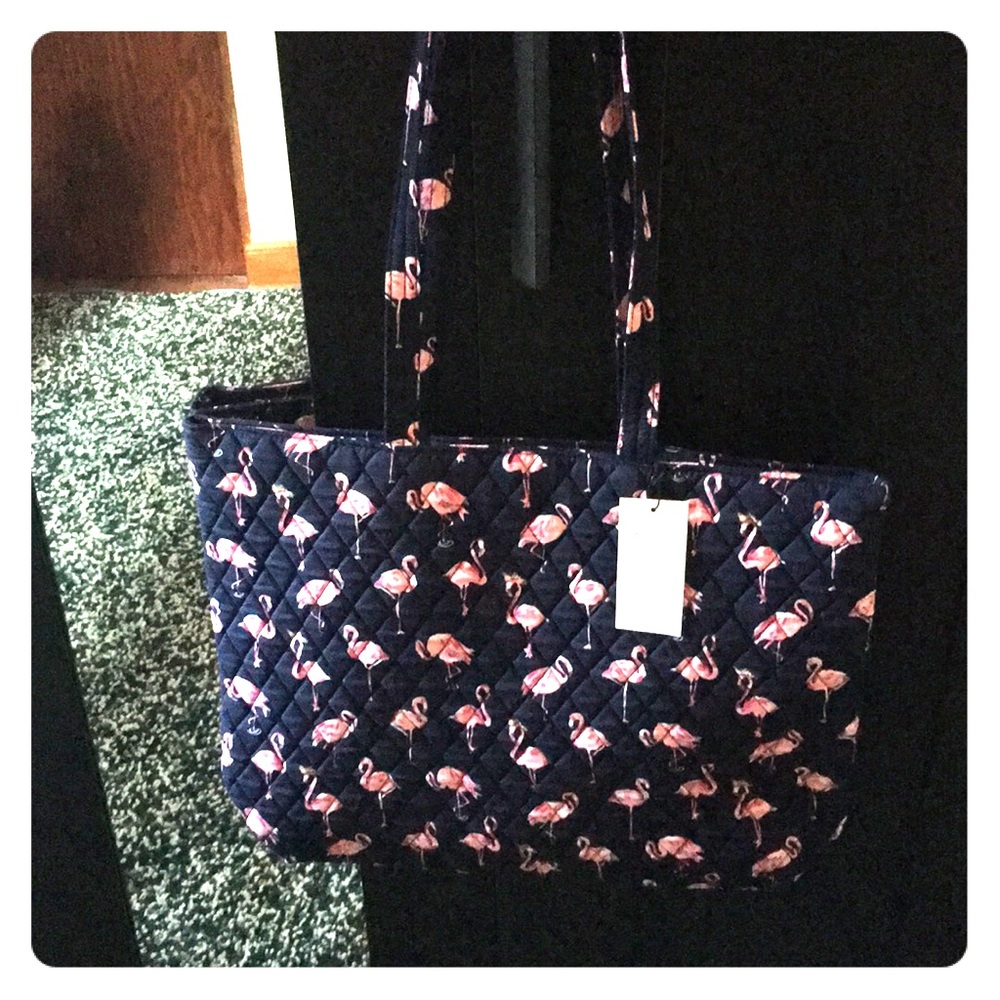 New Vera Bradley Flamingo Tote
